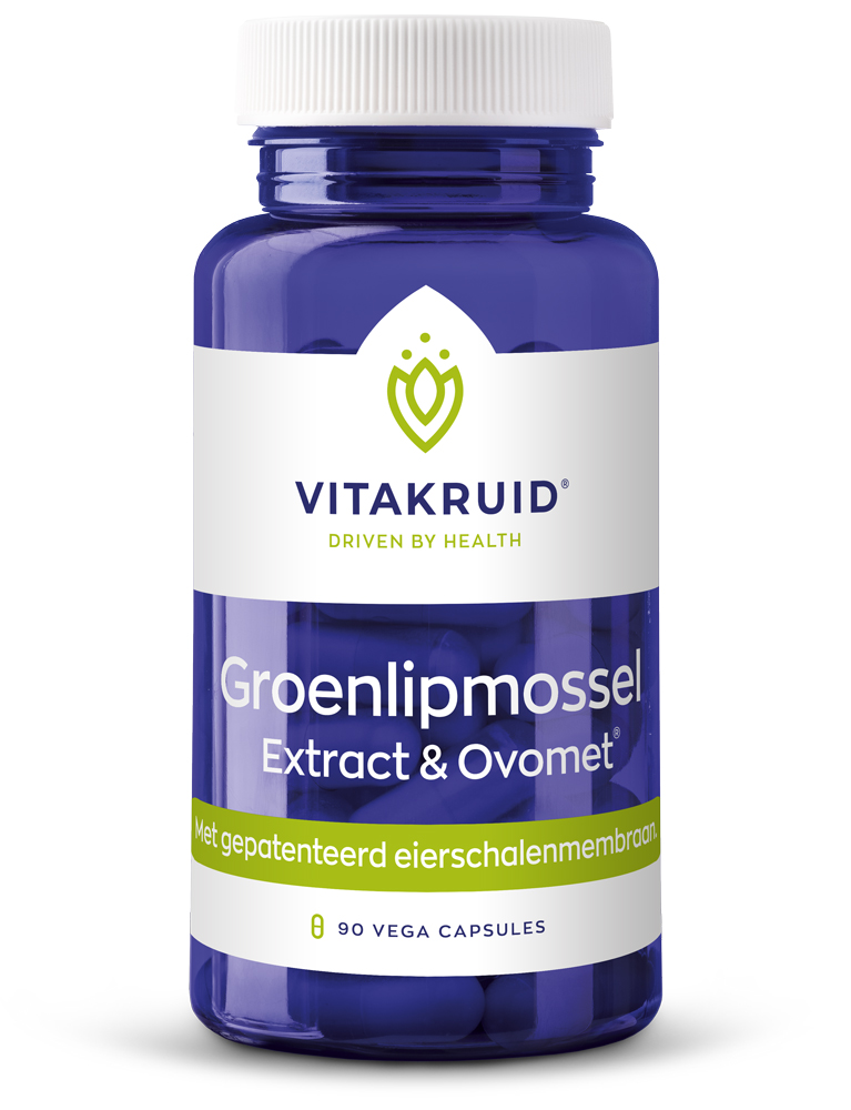 Groenlipmossel extract & Ovomet® - 90 vcaps