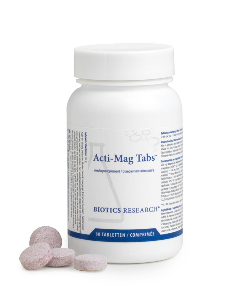 Acti-Mag Tabs (magnesium) - 60 tabs