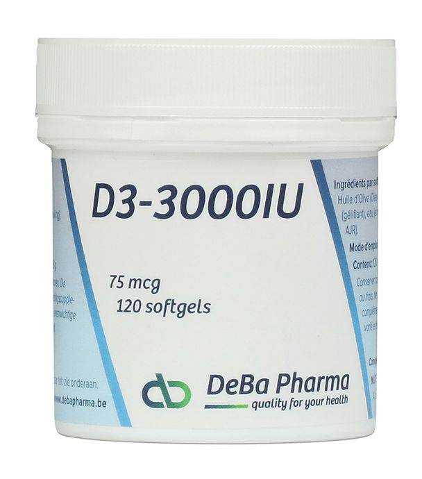 D3-3000IU (75 mcg) - 120 Softgels