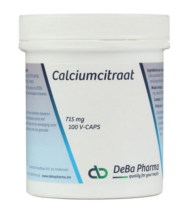 Calciumcitraat 715 mg - 100 Vegcaps