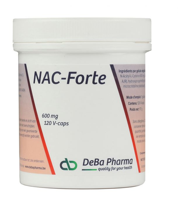 NAC forte (600 mg) - 120 vcaps °°