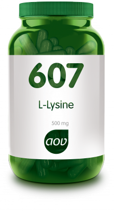 L-Lysine (500 mg) - 90 Vegcaps - 607