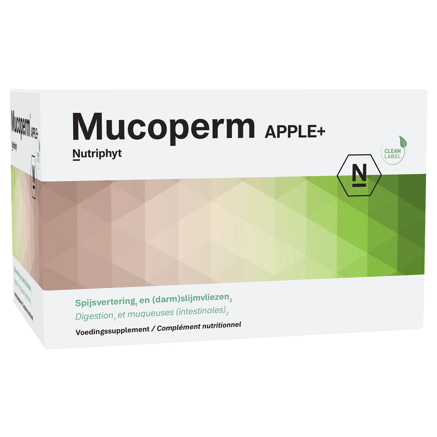 Mucoperm apple+ - 60 sachets