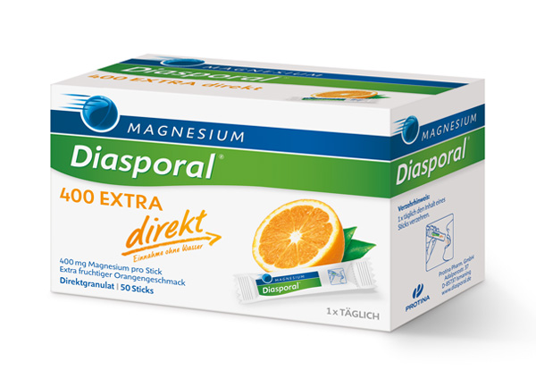 Magnesium Diasporal 400 EXTRA Direkt - 50st