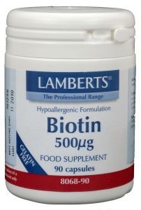 Biotin 500 mcg - 90vcaps