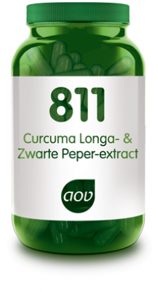 Curcuma Longa & Zwarte Pe60 VegCaps - 811°°