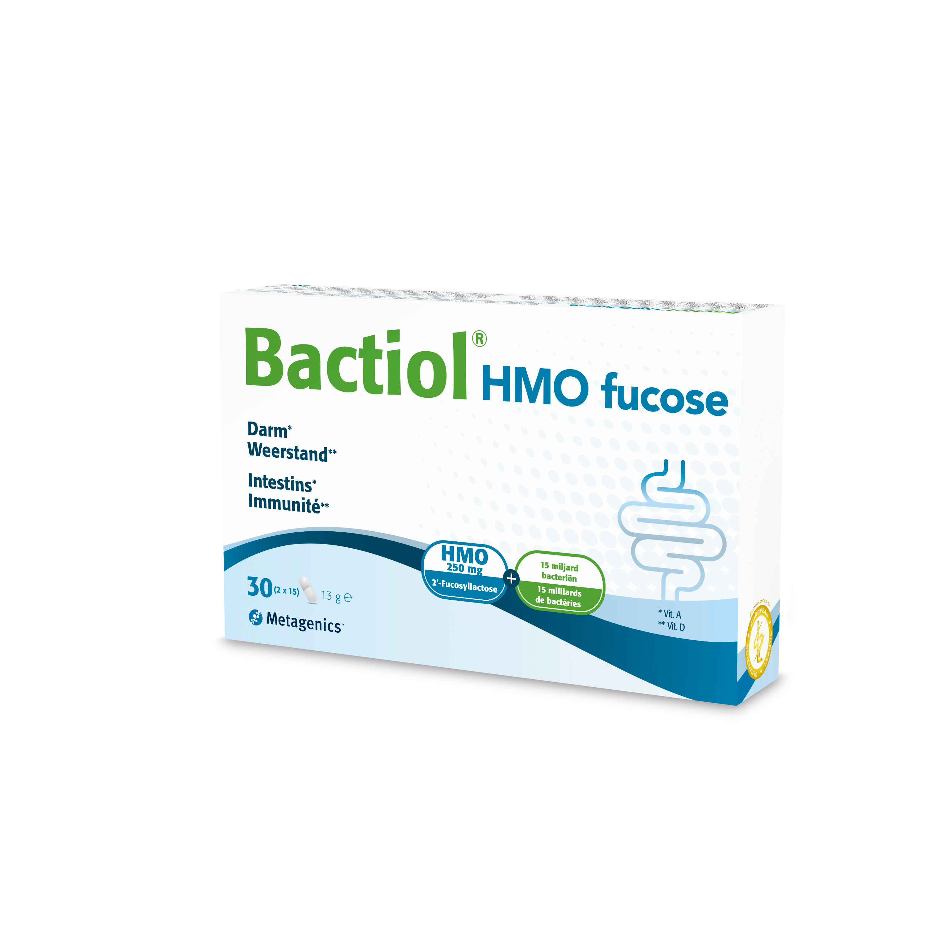 Bactiol HMO Fucose - 30caps