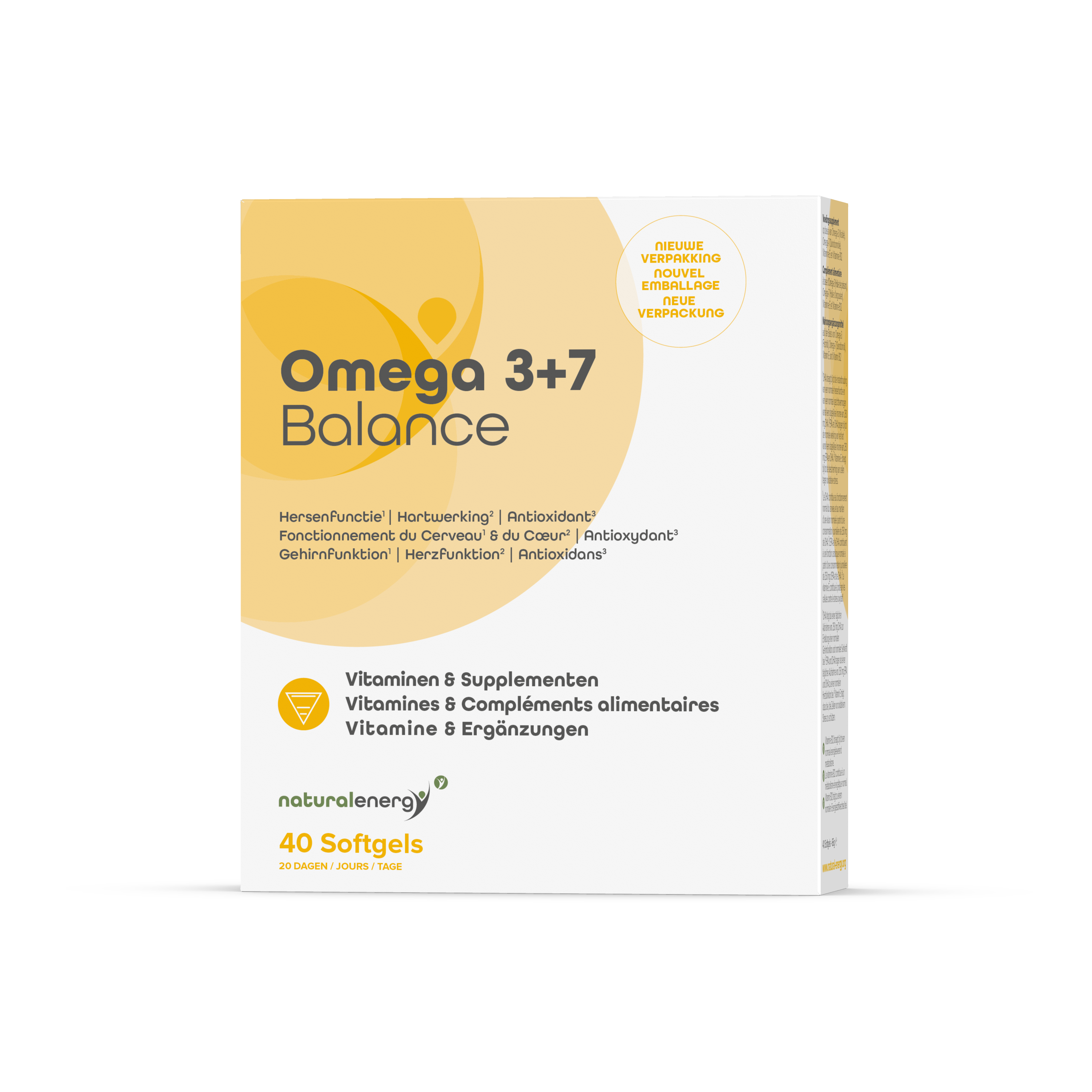 OMEGA 3+7 BALANCE - 40 CAPSULES