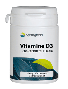Vitamine D3 cholecalciferol 1000 iu - 120 tab °