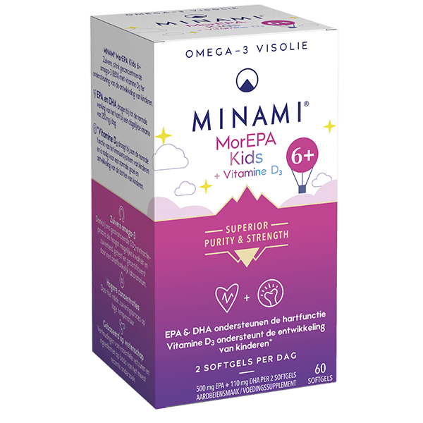 MorEPA Mini Smart Fats® + Vit.D 3 - 60caps