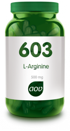 L-Arginine (500 mg) - 90 Vegcaps - 603