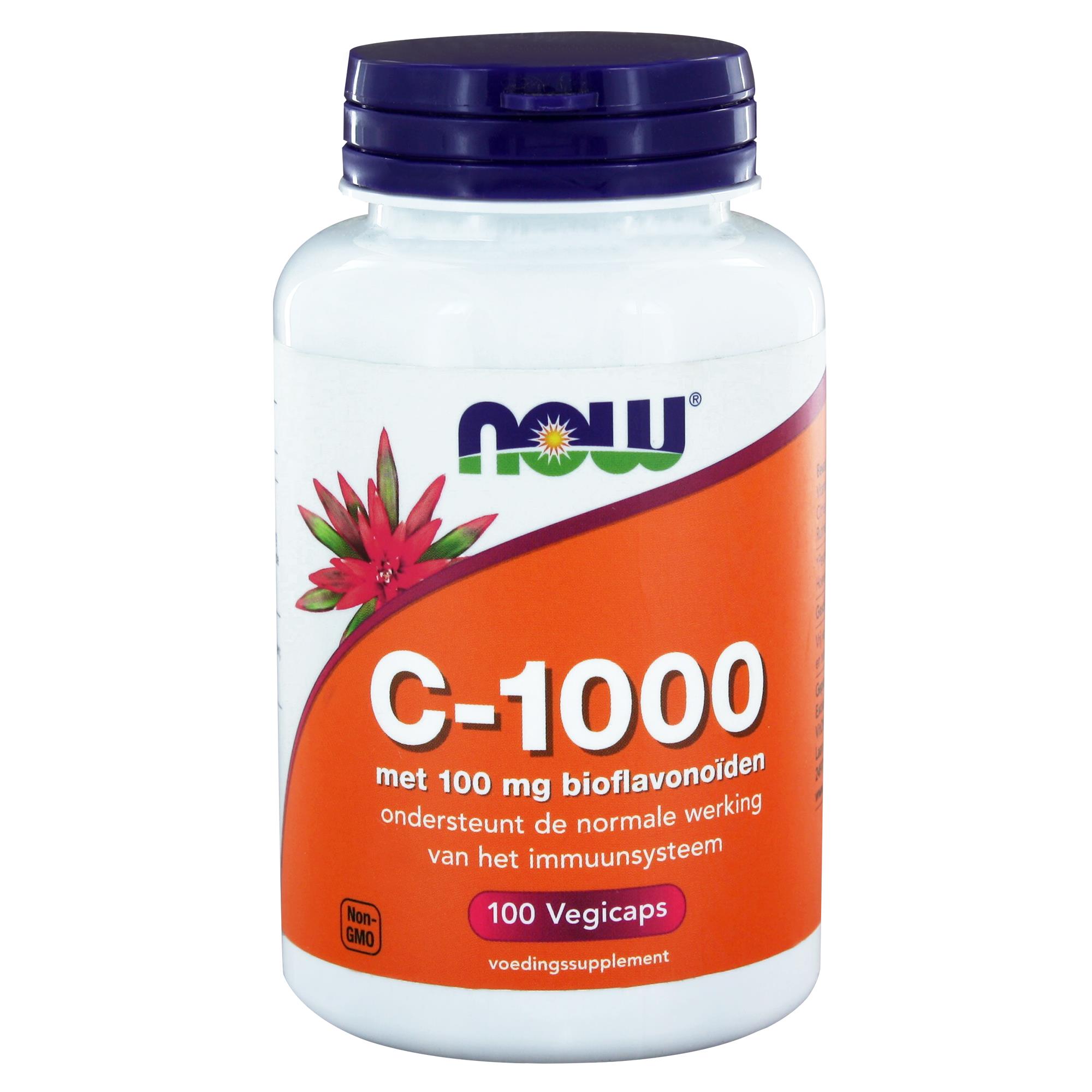 C-1000 Caps met 100 mg Bioflavono‹den 100 caps°°