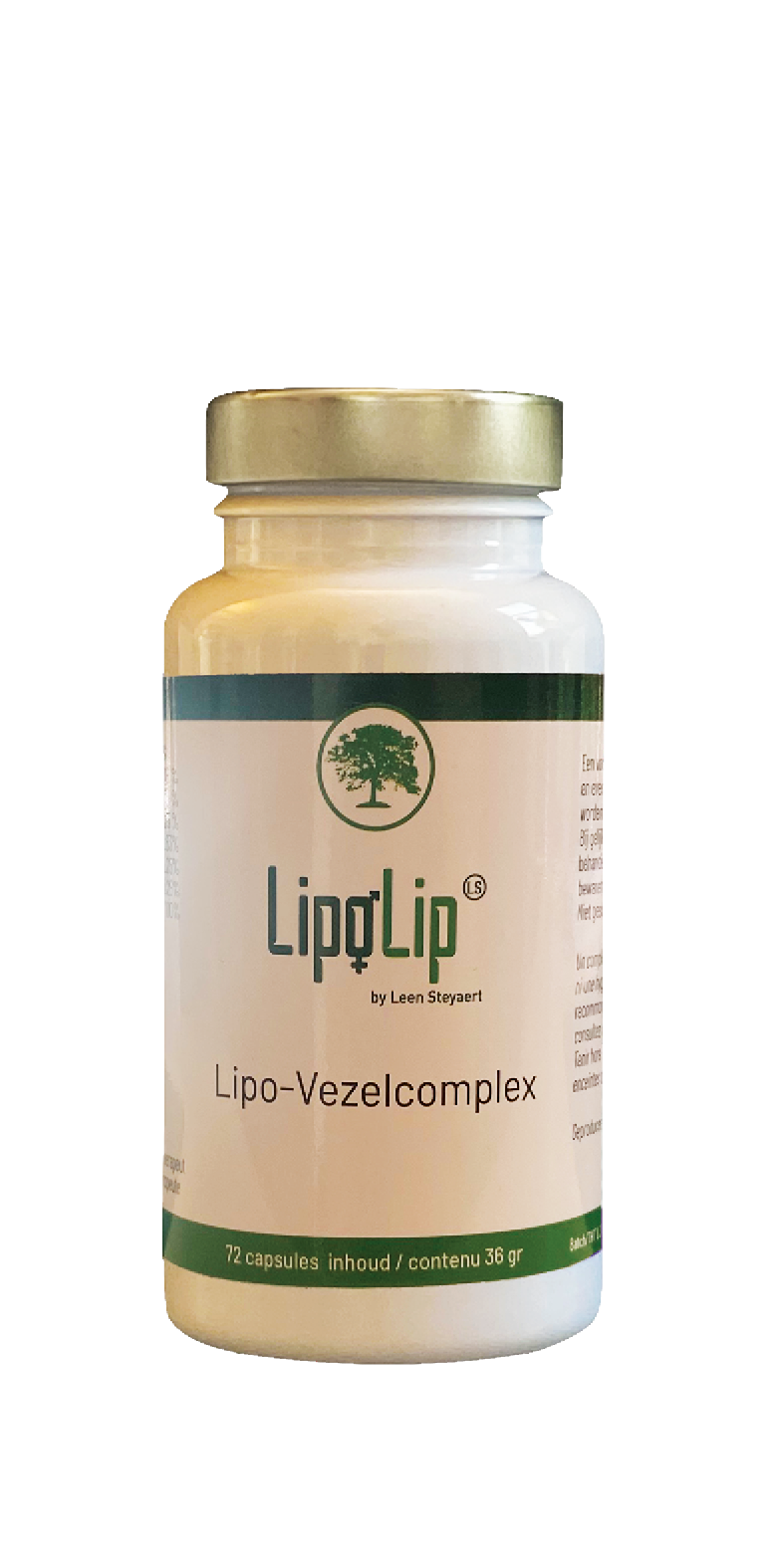 Lipolip - Vezelcomplex - 72 caps
