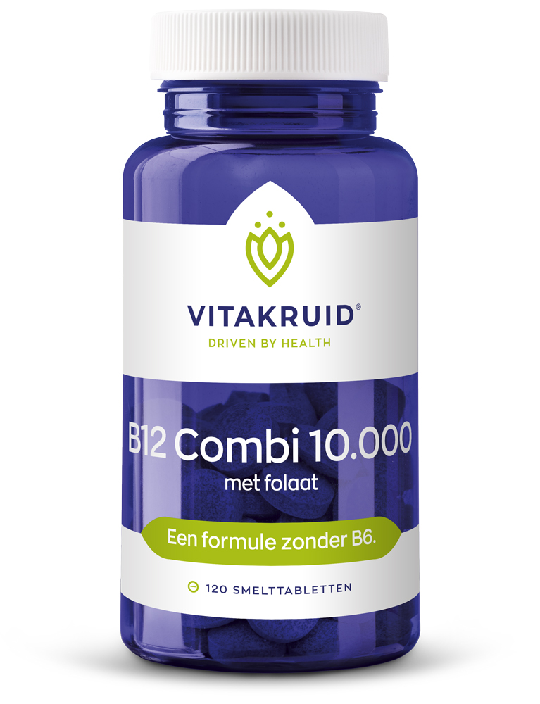 B12 Combi 10.000 met folaat - 120 tab