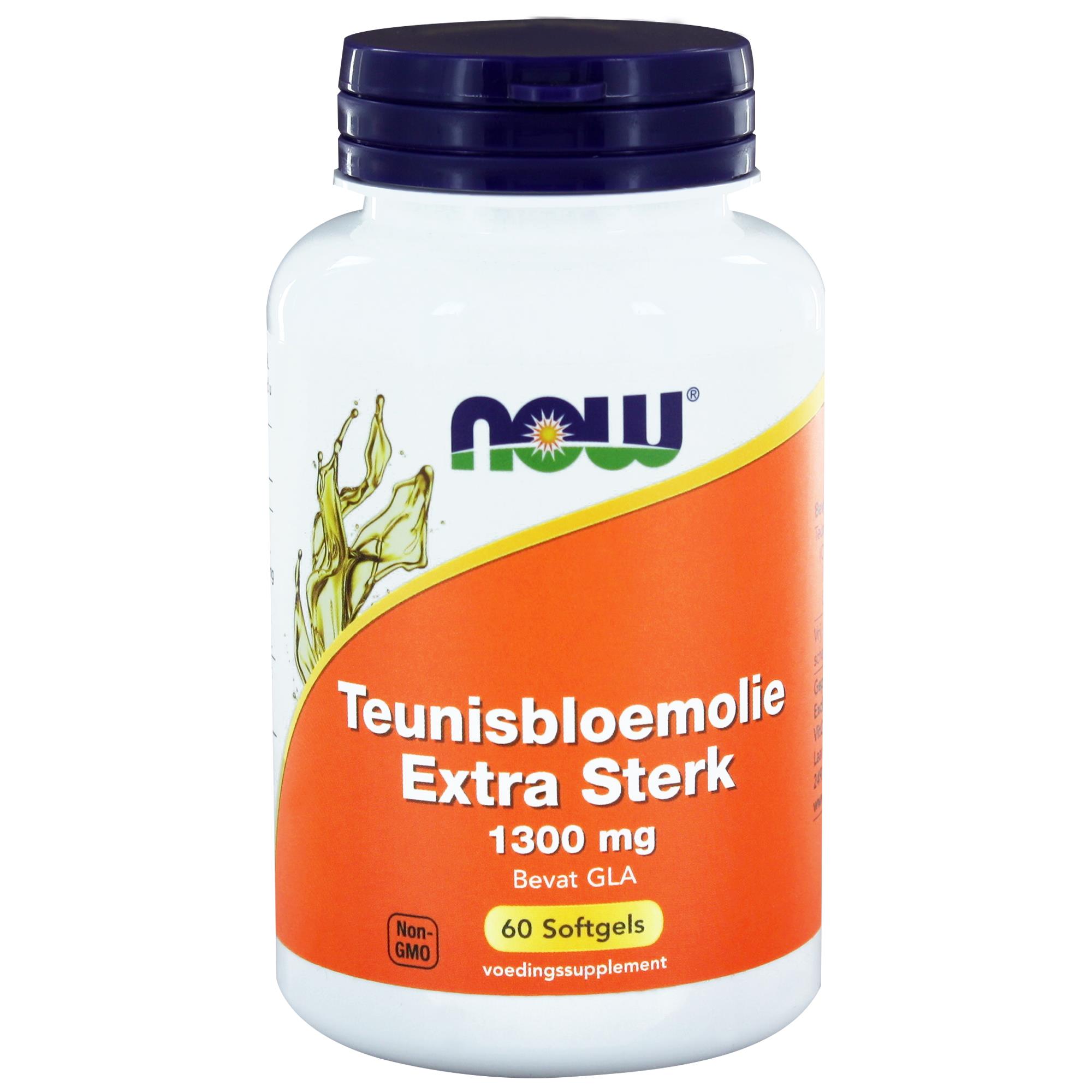 Teunisbloemolie Extra Sterk (1300 mg) - 60 softgels