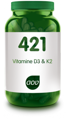 Vitamine D3&K2 - 60 Vegcaps - 421
