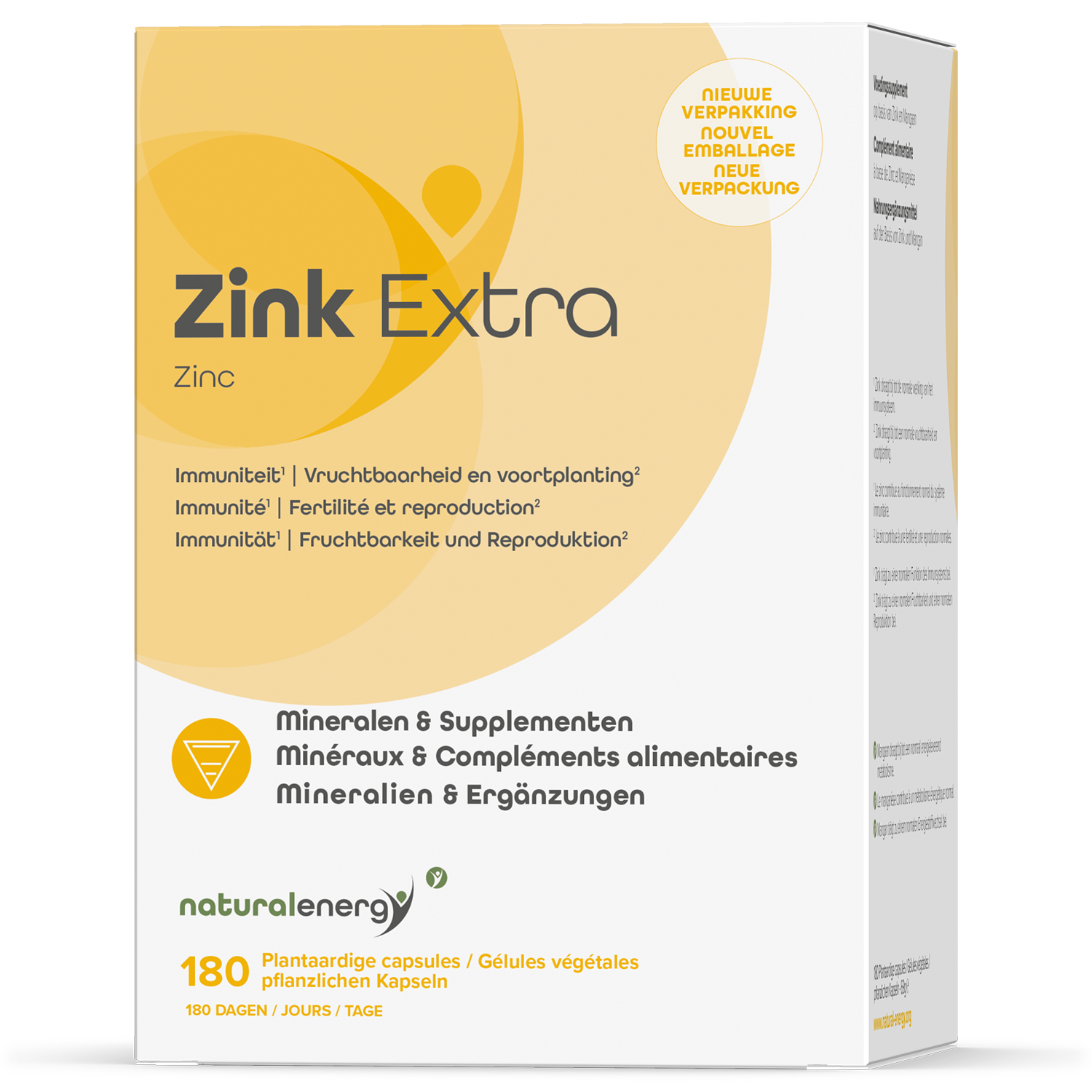 ZINC EXTRA - 180 CAPSULES
