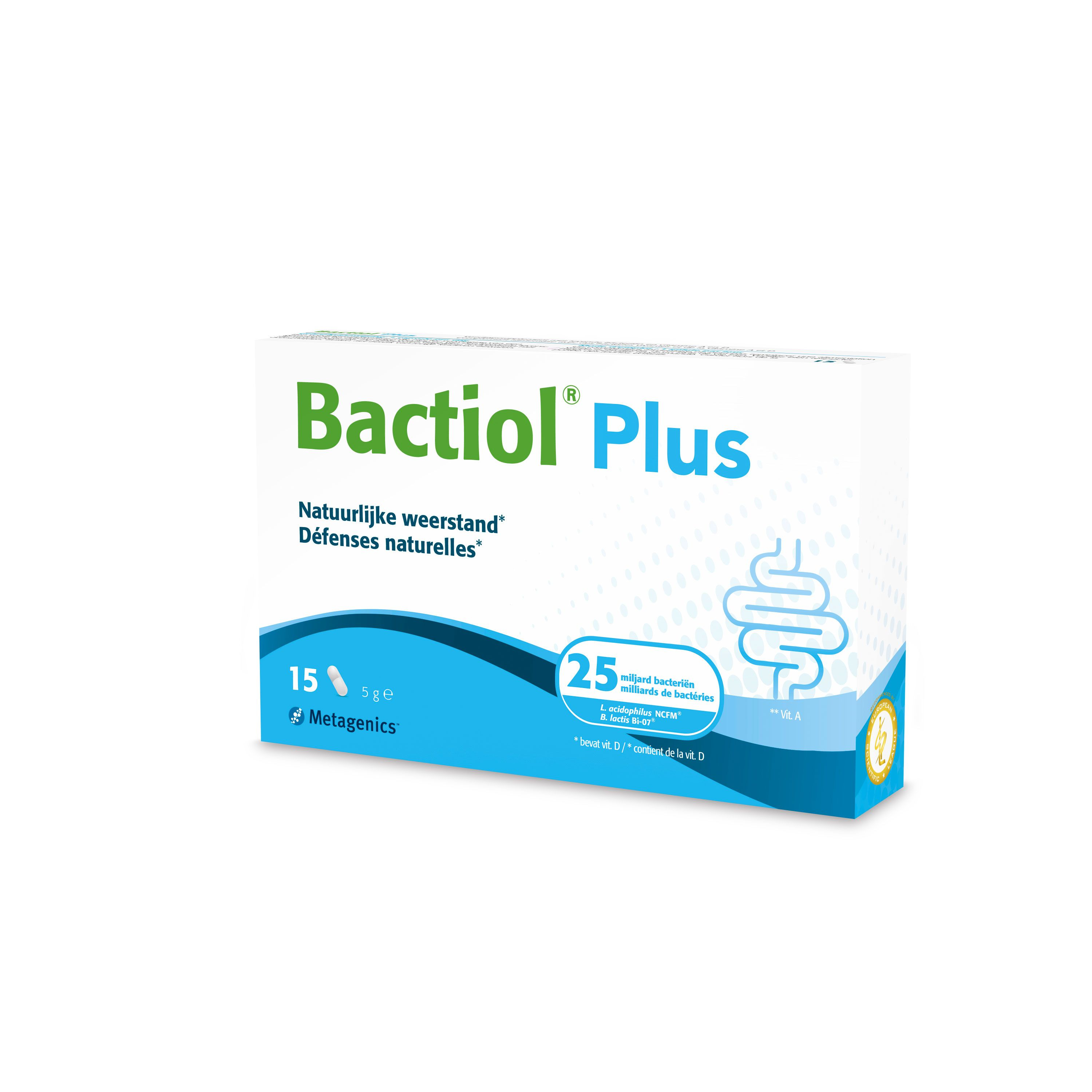 Bactiol Plus - 15 capsÂ°Â°