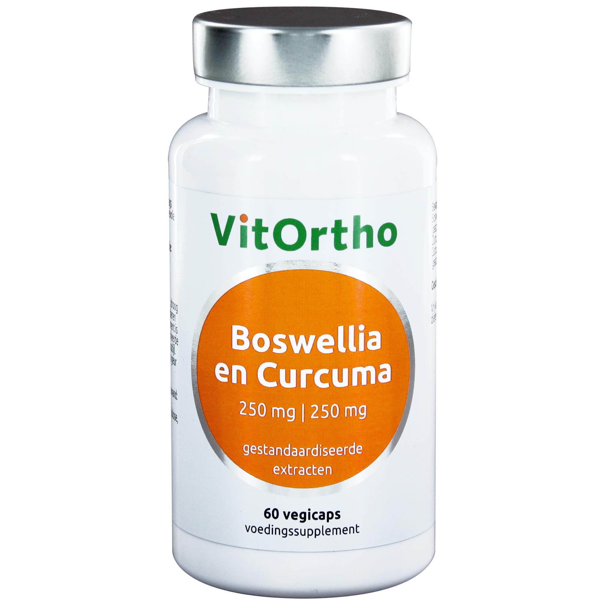 Boswellia 250 mg en Curcuma 250 mg 60 Vcaps