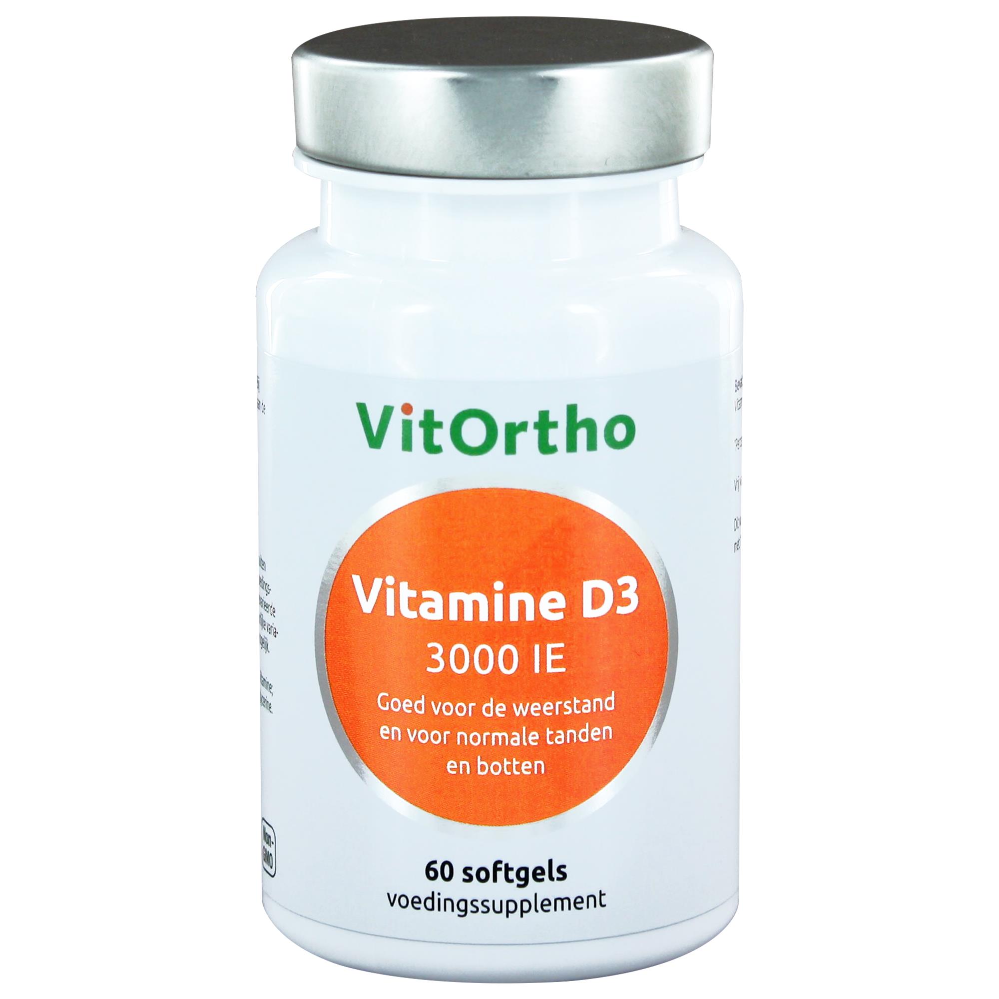 Vitamine D3 (3000 iu) - 60 softgels