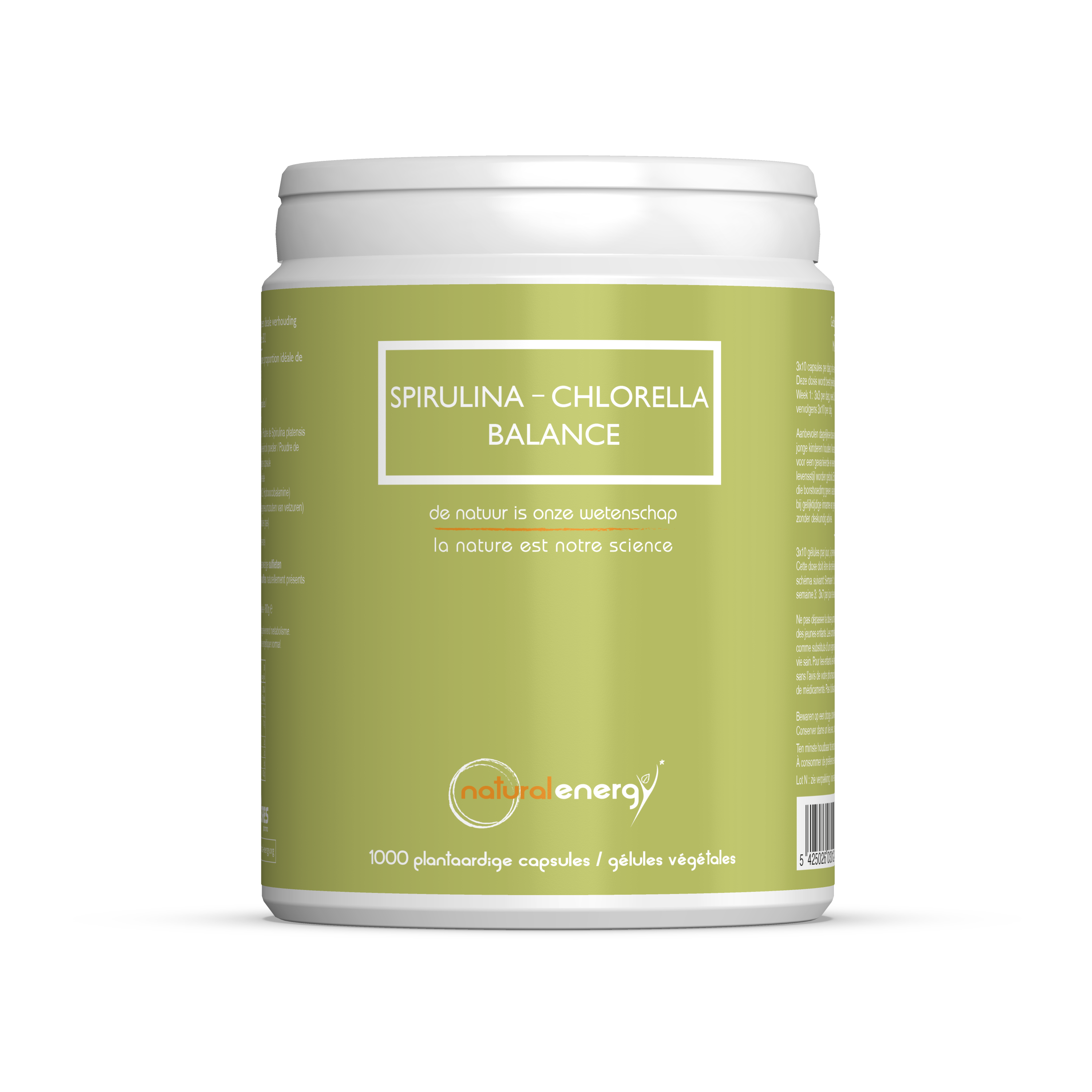 SPIRULINA-CHLORELLA BALANCE - 1000 CAPSULES