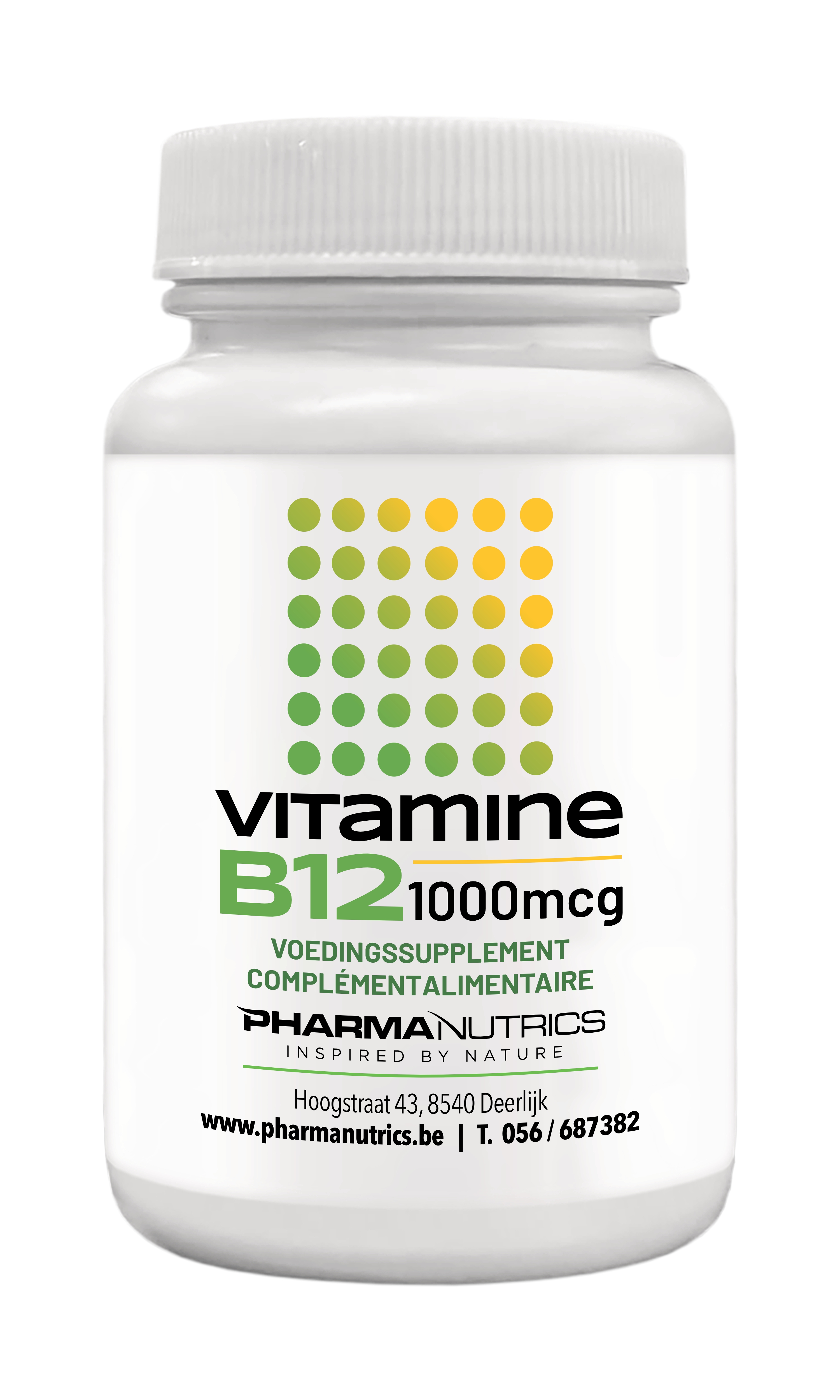 Vitamine B12 (1000 mcg) - 120 kauwtabs