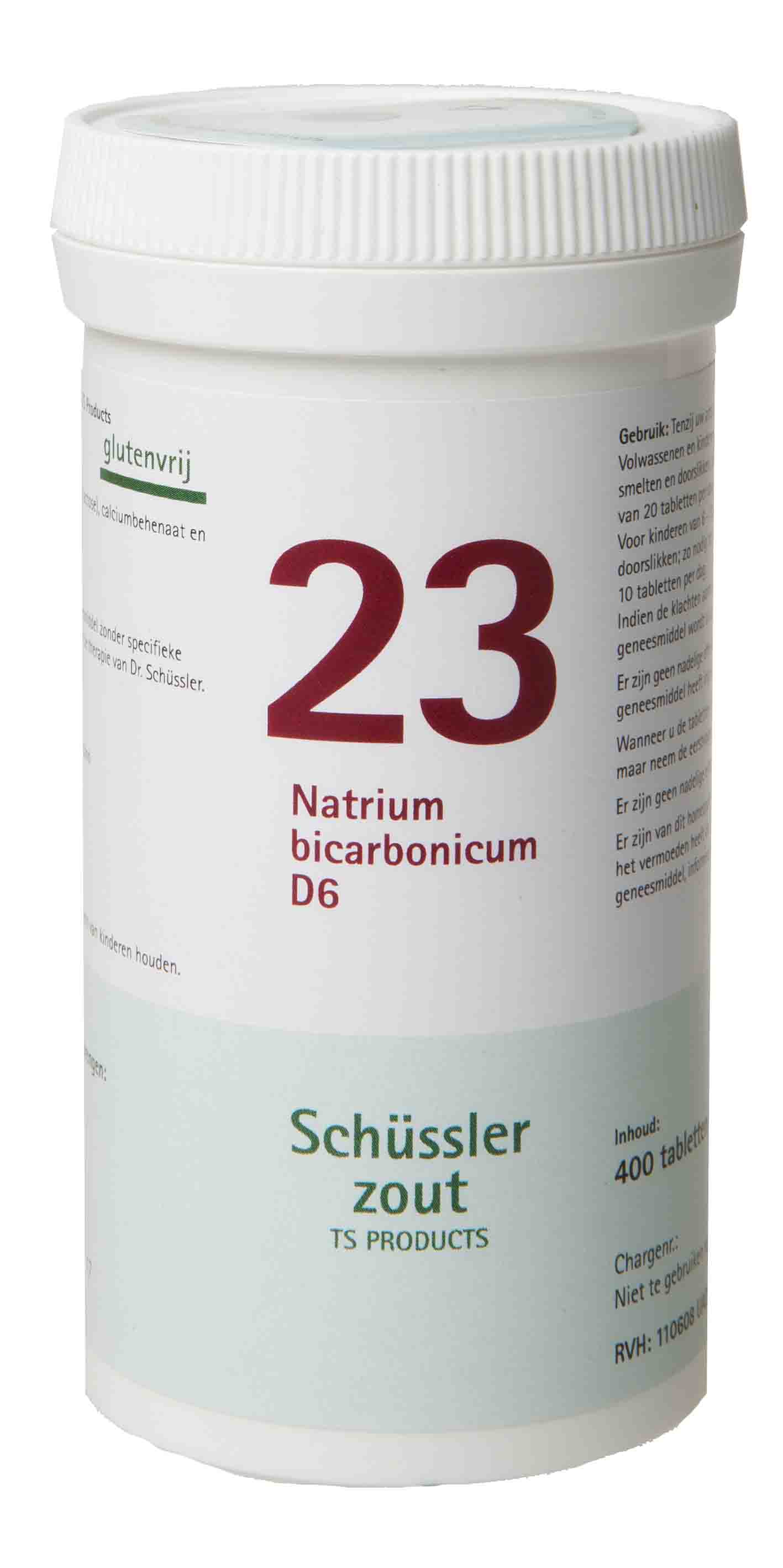 Natrium bicarbonicum 23  - 400 tab 