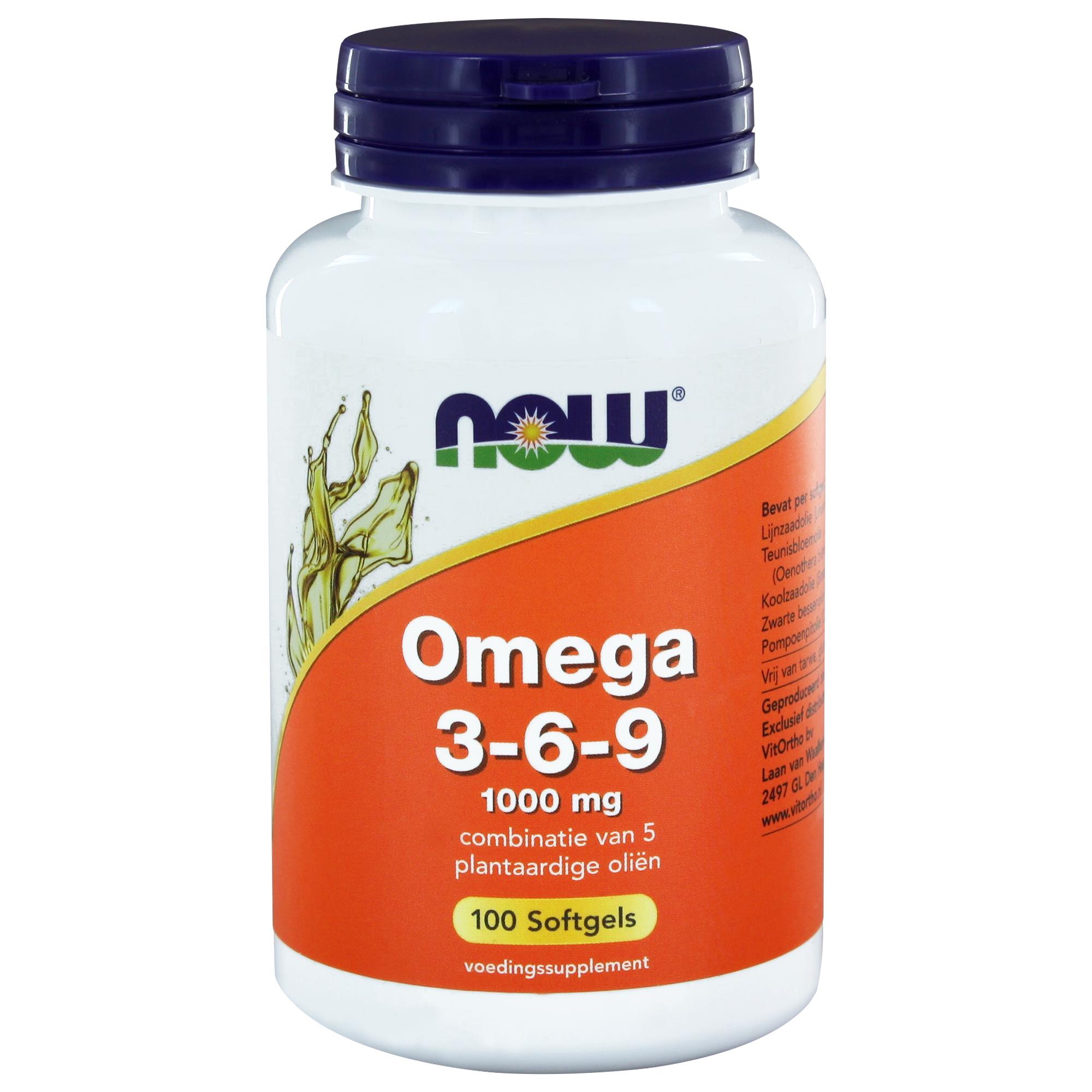 Omega 3-6-9 (1000 mg) - 100 softgels