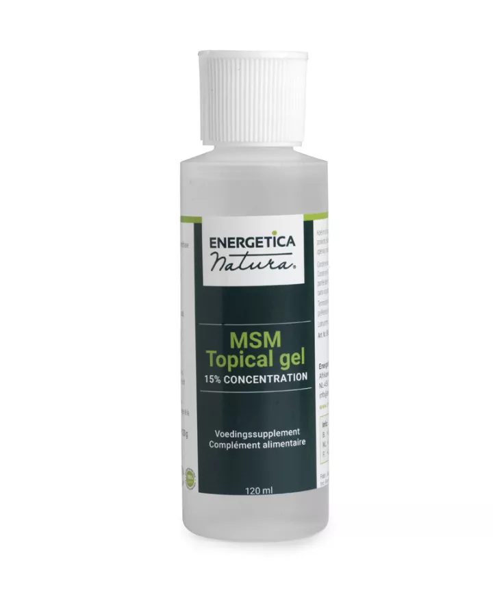 MSM Topical Gel 15% - 120 ml