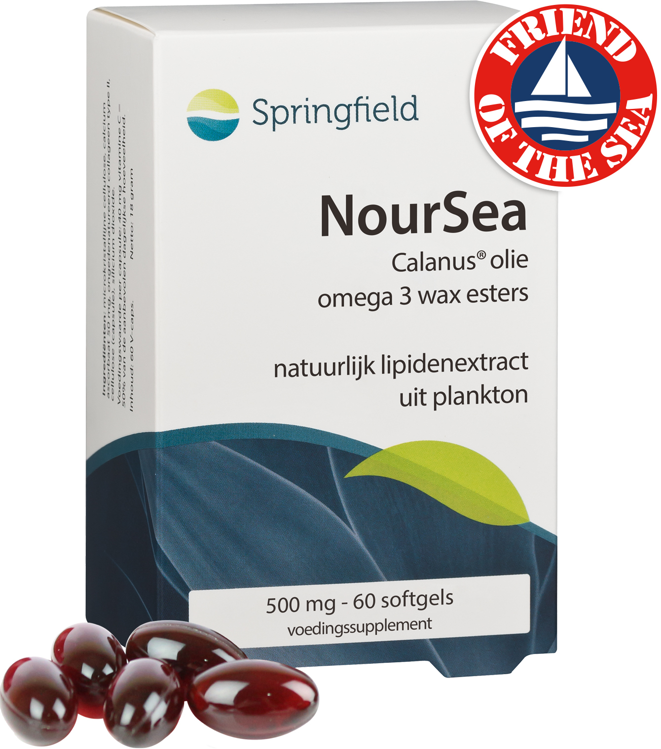 Noursea Calanus oil - 60 softgels