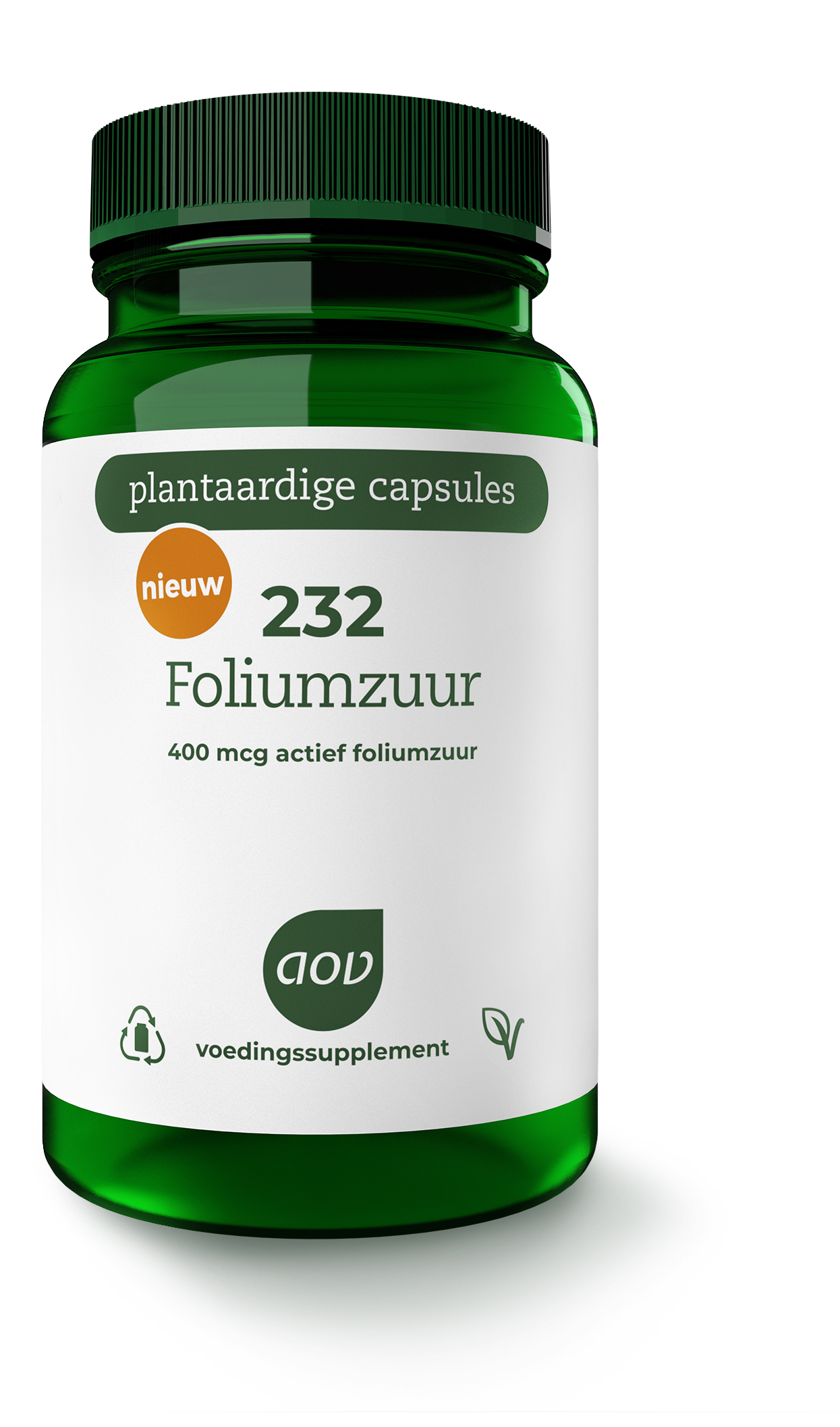 Foliumzuur (400 mcg) - 60 caps - 232