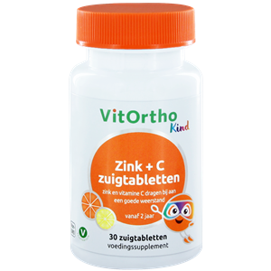 Zink + C zuigtabletten Kind