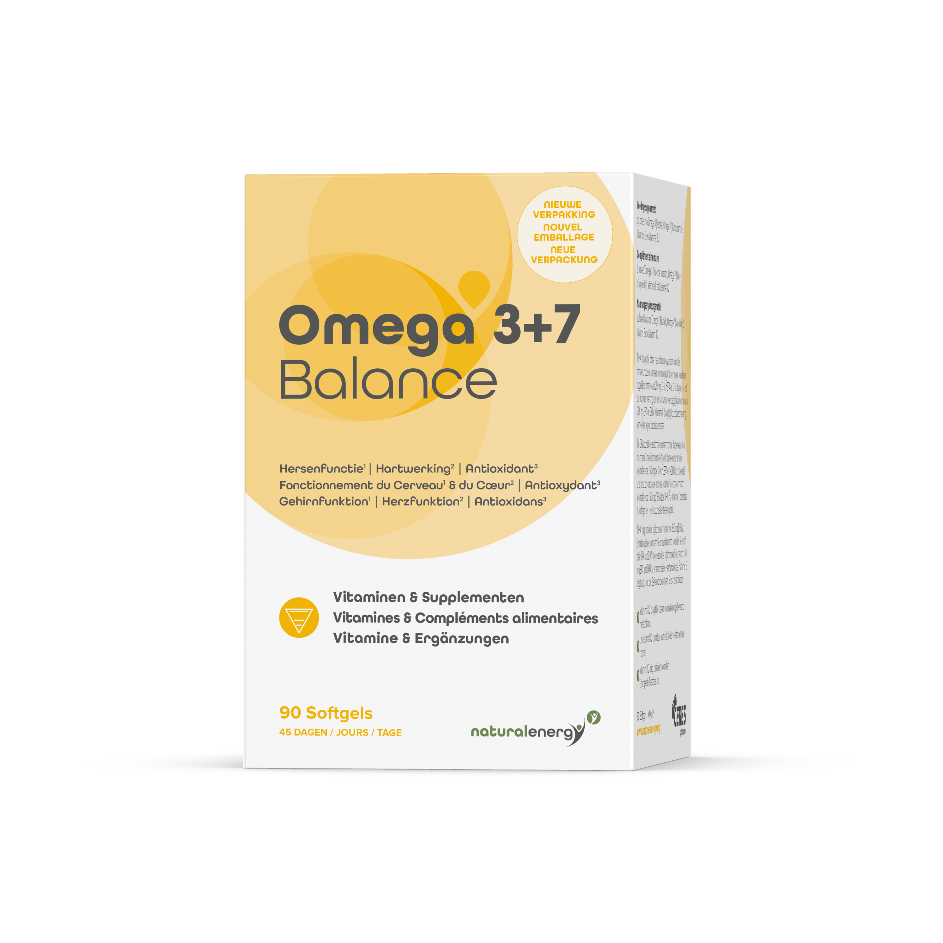 OMEGA 3+7 BALANCE - 90 CAPSULES
